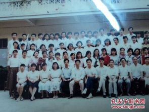 同學(xué)照片 廣東肇慶端州電大九o屆財(cái)會(huì)班畢業(yè)留影 90 6